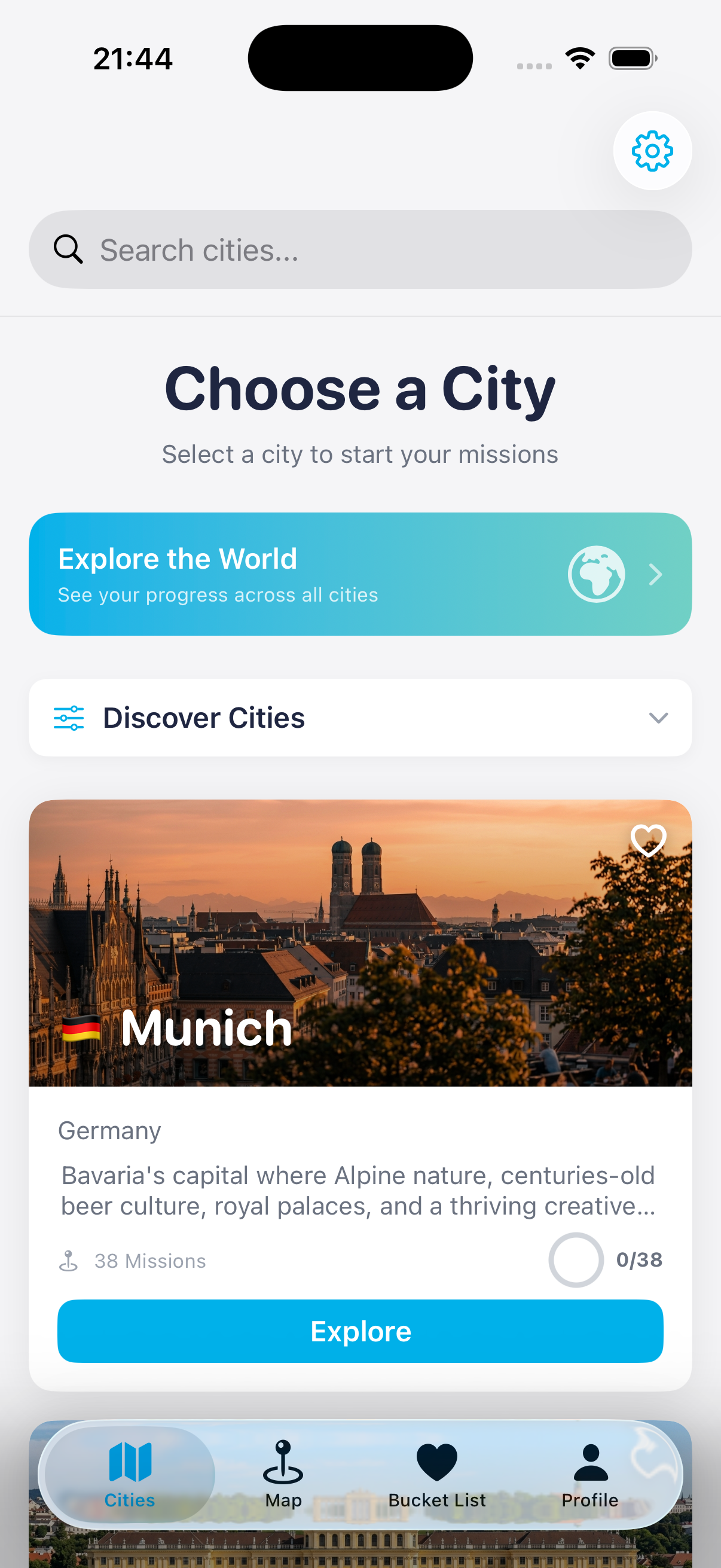 Mission Dashboard
